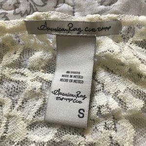 American Rag Tops - American Rag Lace Boho Style crop top American Rag Tops - American Rag Lace Boho Style crop top